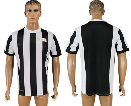 Juventus Blank 120th Anniversary Soccer Club Jersey - Click Image to Close